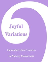 Joyful Variations Handbell sheet music cover Thumbnail